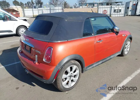 2006 Mini Cooper S z USA, uszkodzony, nr VIN WMWRH33516TL93715